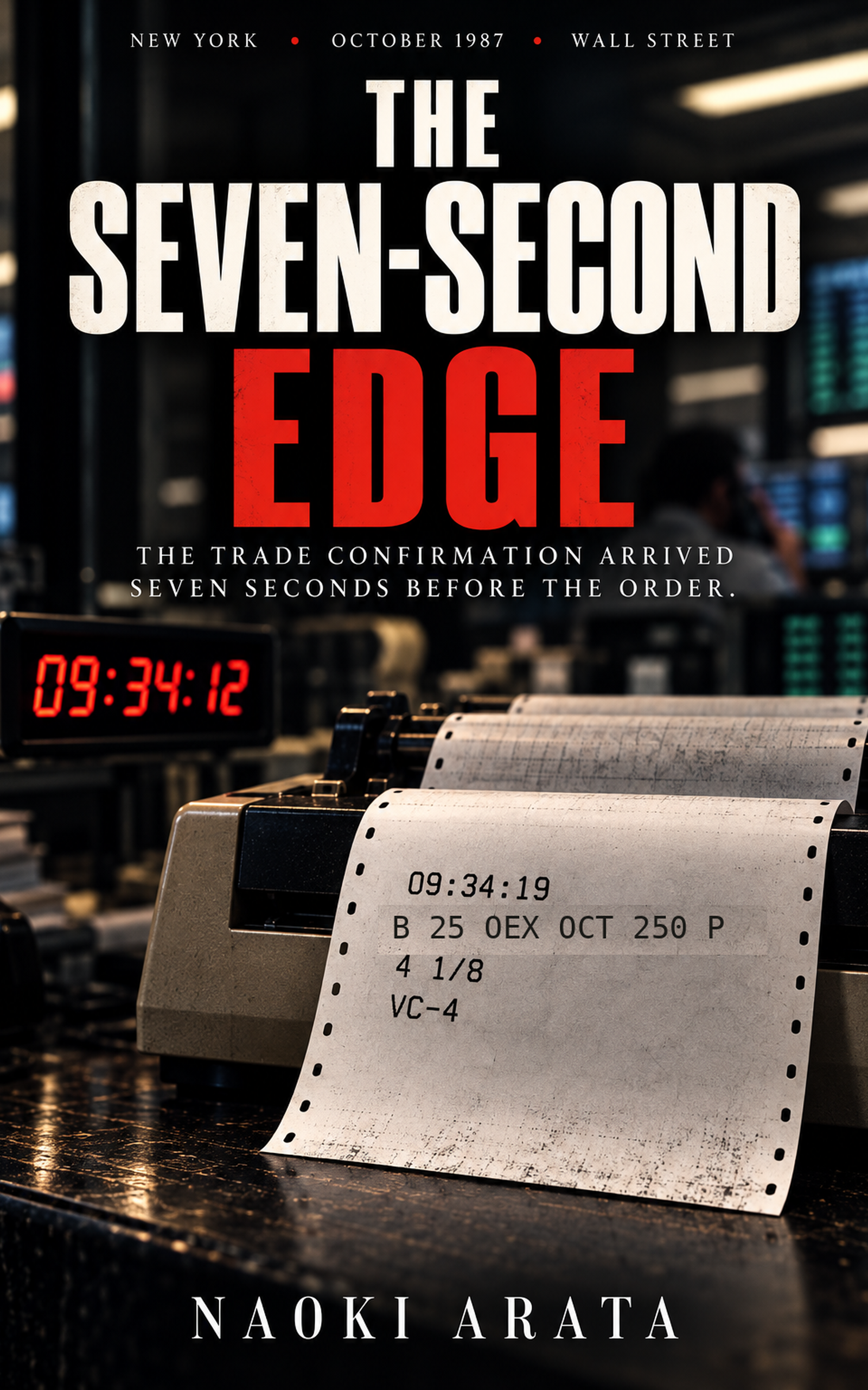Cover of The Seven-Second Edge by Naoki Arata